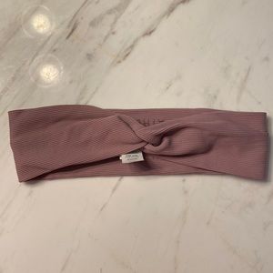 Athleta Knotted Headband in Powervita Dusty rose/Mauve